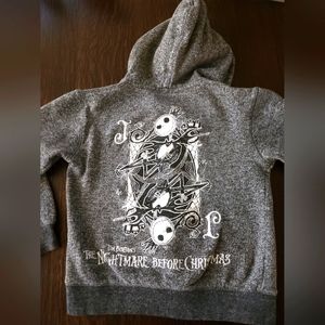 Disney Nightmare Before Christmas Hoodie Youth Size L. EUC $13